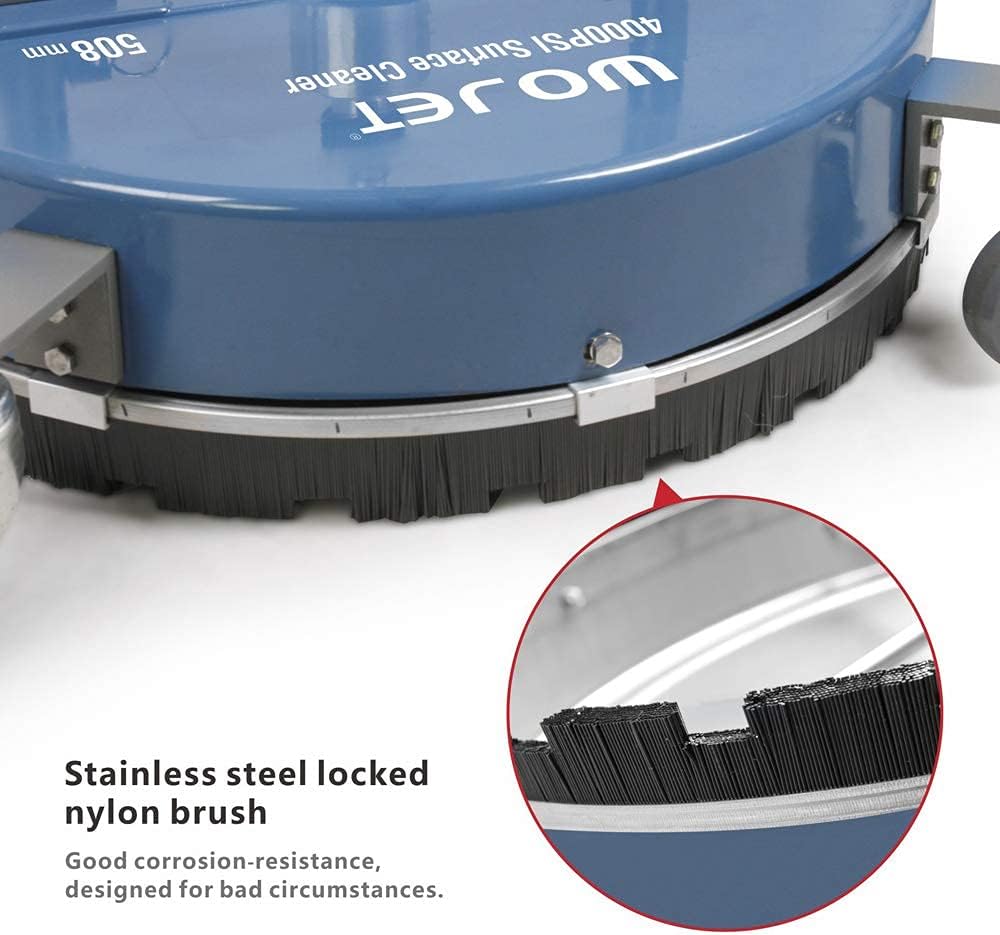 20 inch Pressure Washer Surface Cleaner with Castors X741664
