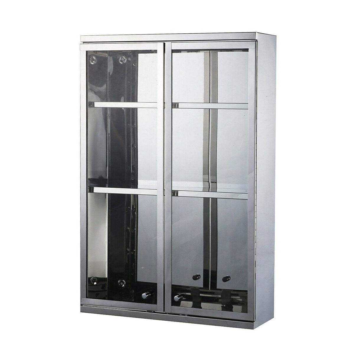 24x22 Stainless Steel Wall Mounted Medicine Cabinet R9642