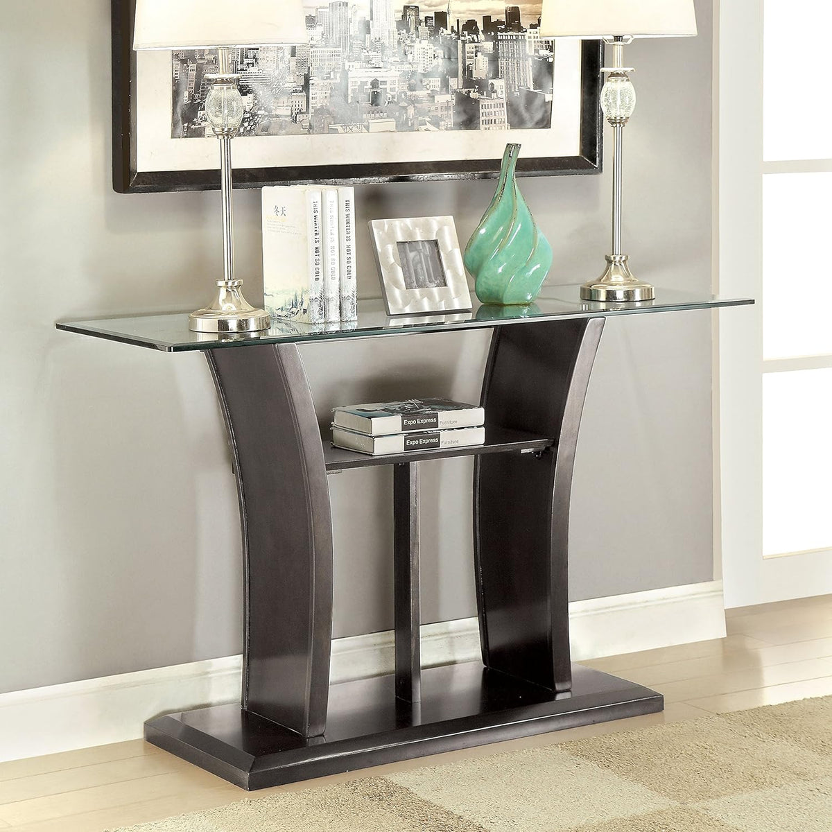 Glass Sofa Table R3555