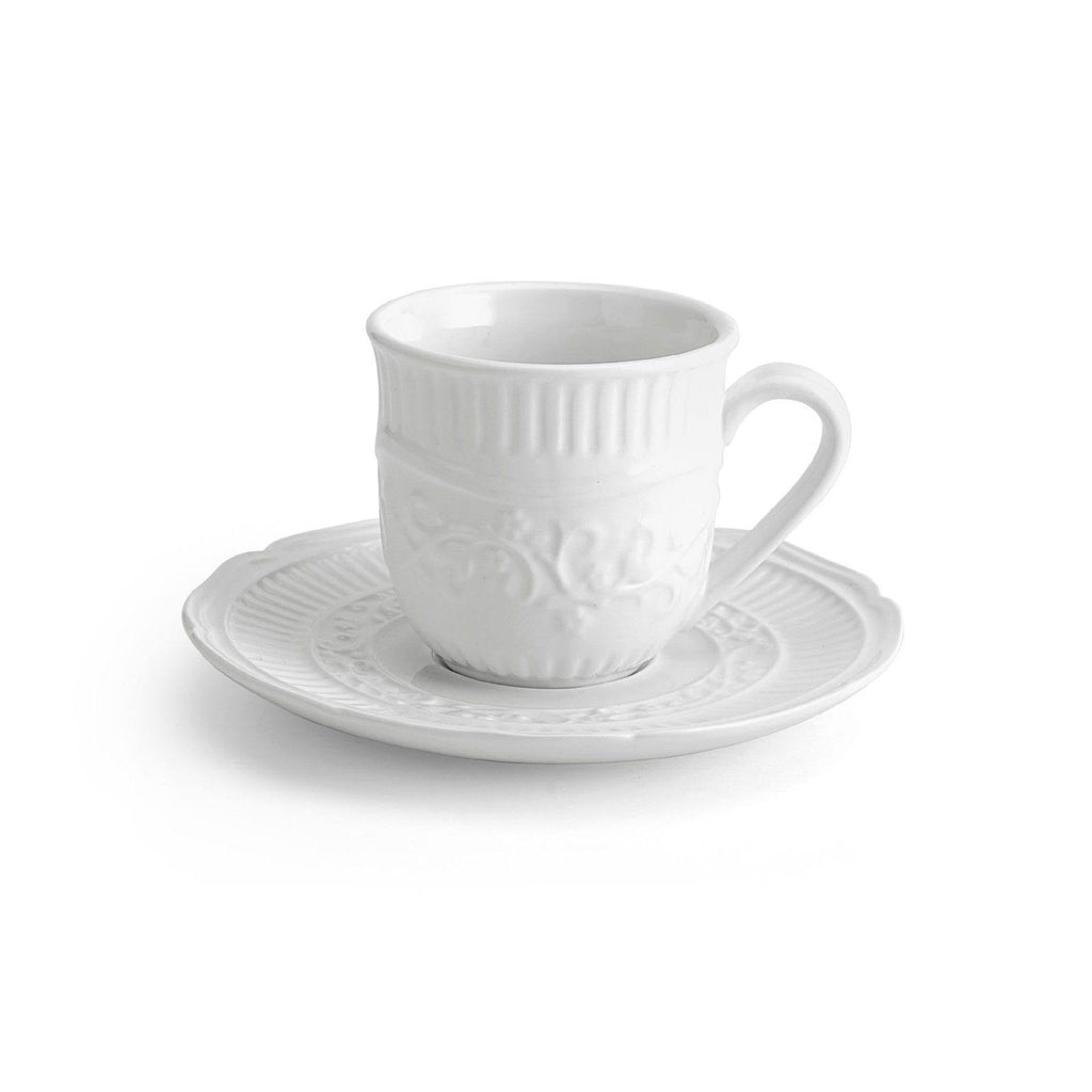 40 Piece White Dinnerware Set Y86160