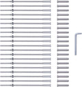 20 Pack Cable Railing Kit 1/8 T316 Stainless Steel Hardware N443