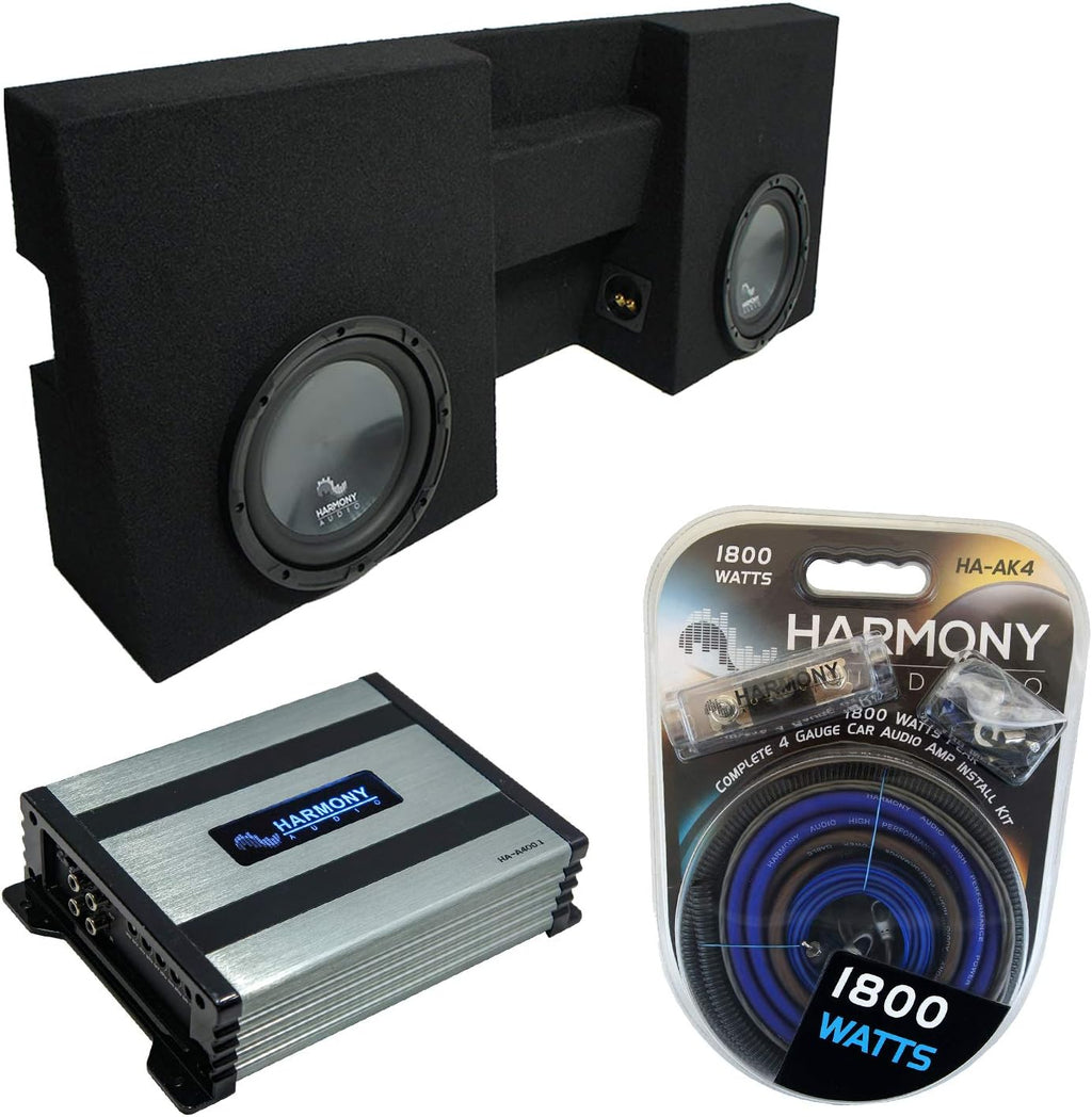 10 Subwoofer with Amp and Sub Box Q972