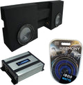 10 Subwoofer with Amp and Sub Box Q972