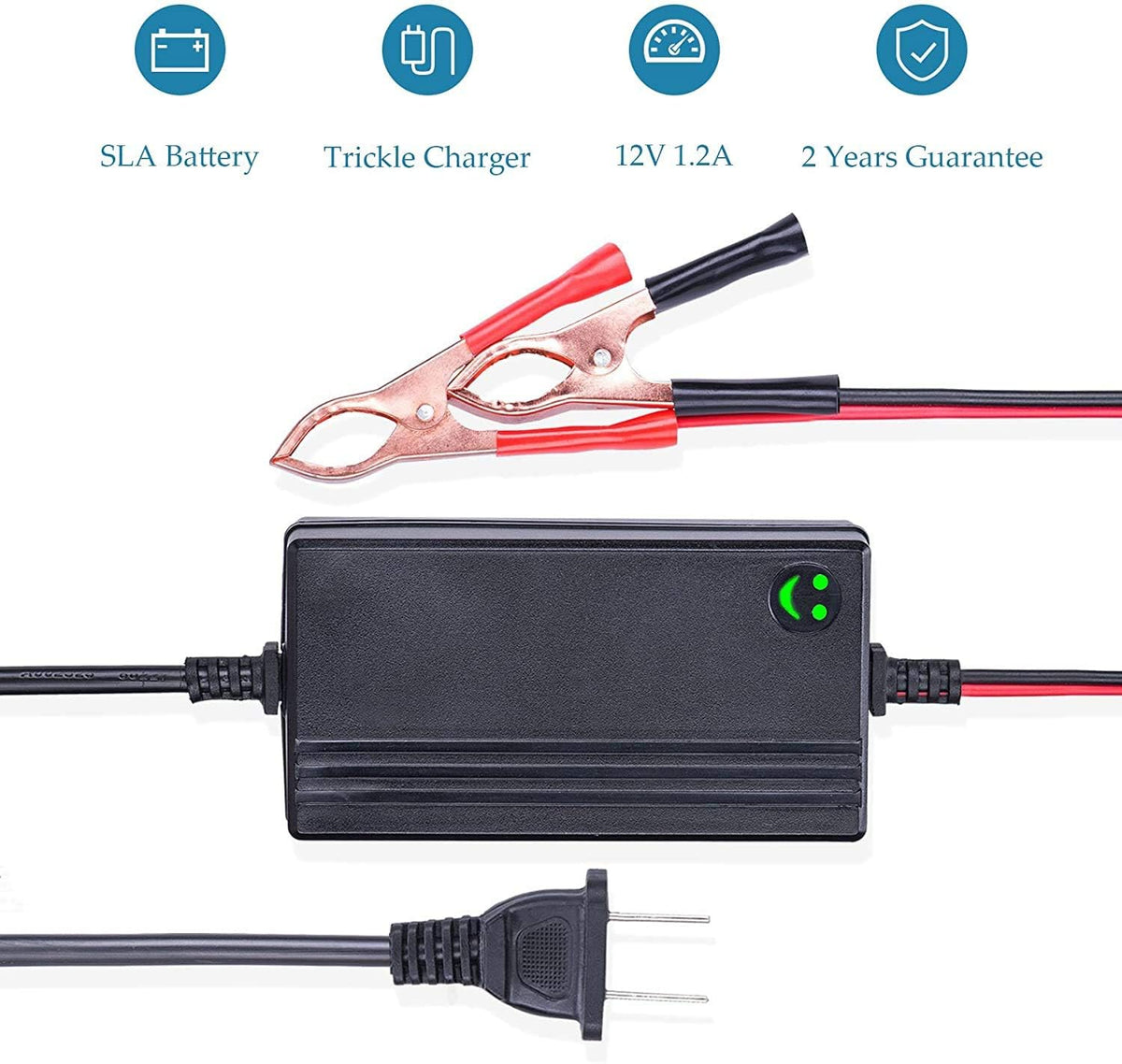12V to 14.8V Automatic Lead Acid Battery Charger/Maintainer O4364