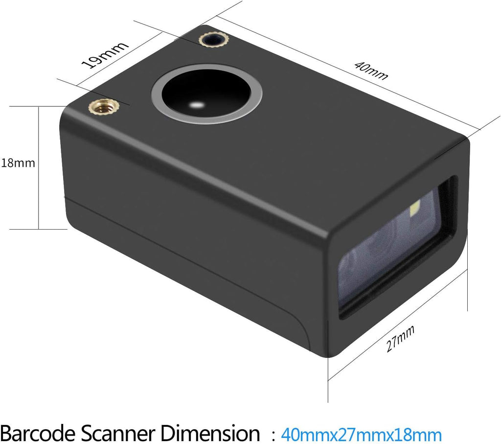 Mini Barcode Reader Scanner Pack of 2 R185077