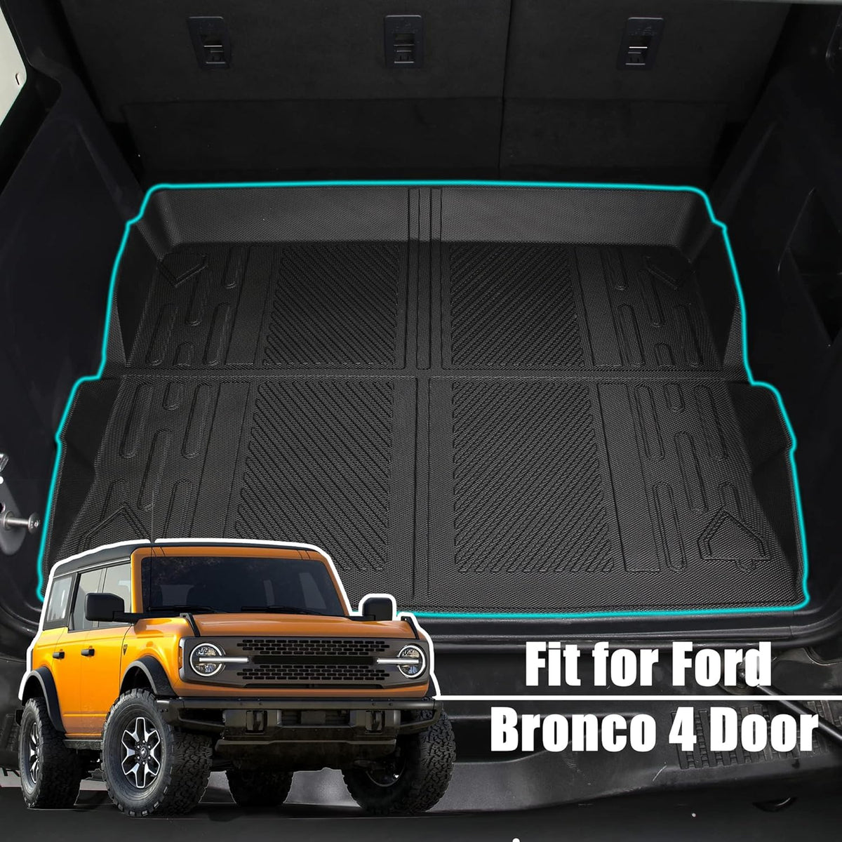 Cargo Liner Cargo Mat Pack of 2 A594