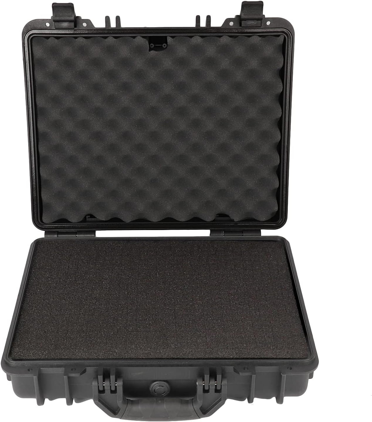 Black Waterproof Hard Camera Case with Foam Insert Y162576
