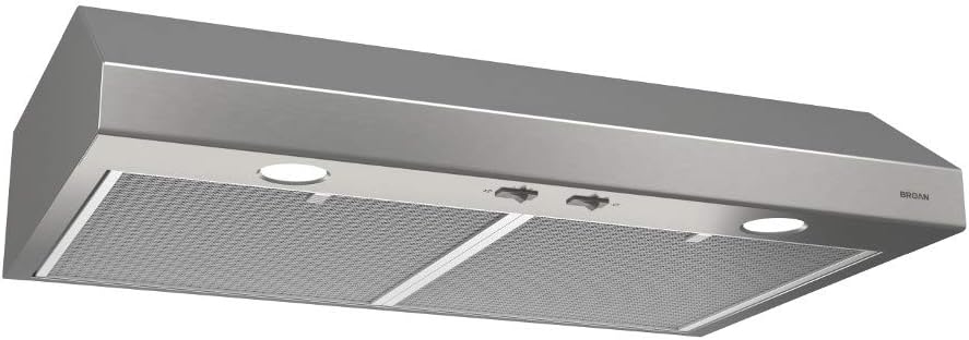 Stainless Steel 24-inch Under Cabinet Range Hood with Light F226