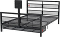 Black Bed with TV Mount M121