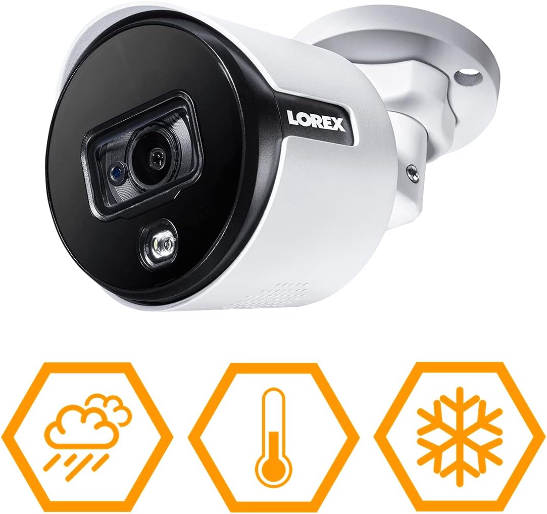 4K Weatherproof Wired Security Camera Y813343