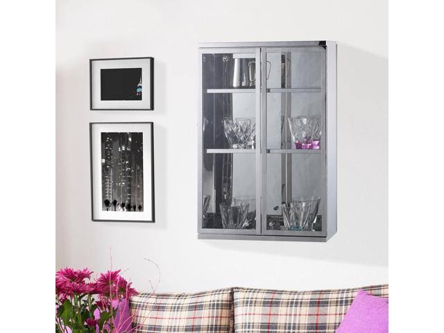 24x22 Stainless Steel Wall Mounted Medicine Cabinet R9642