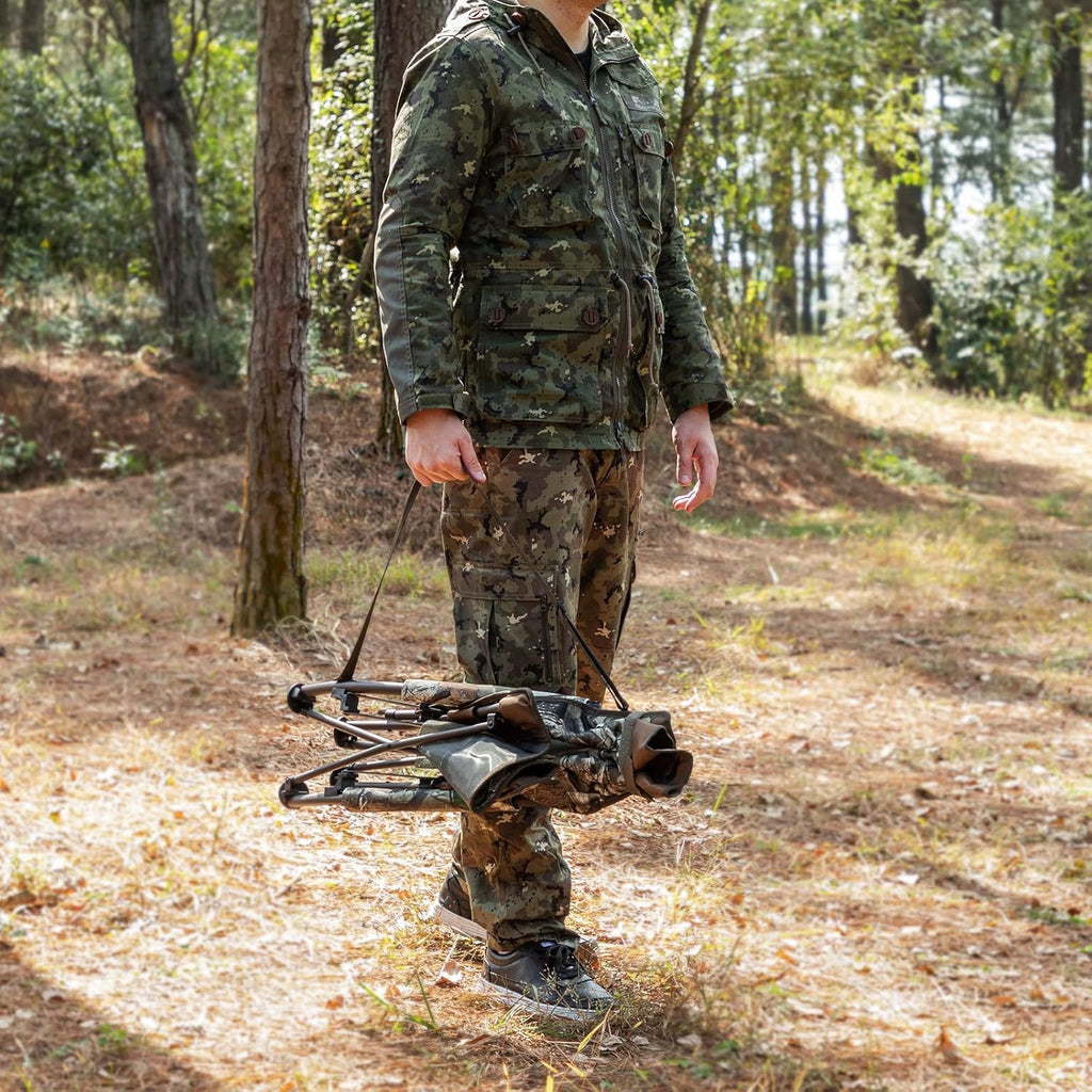 Low-Profile Folding Hunting Chair with Carry Bag P8685