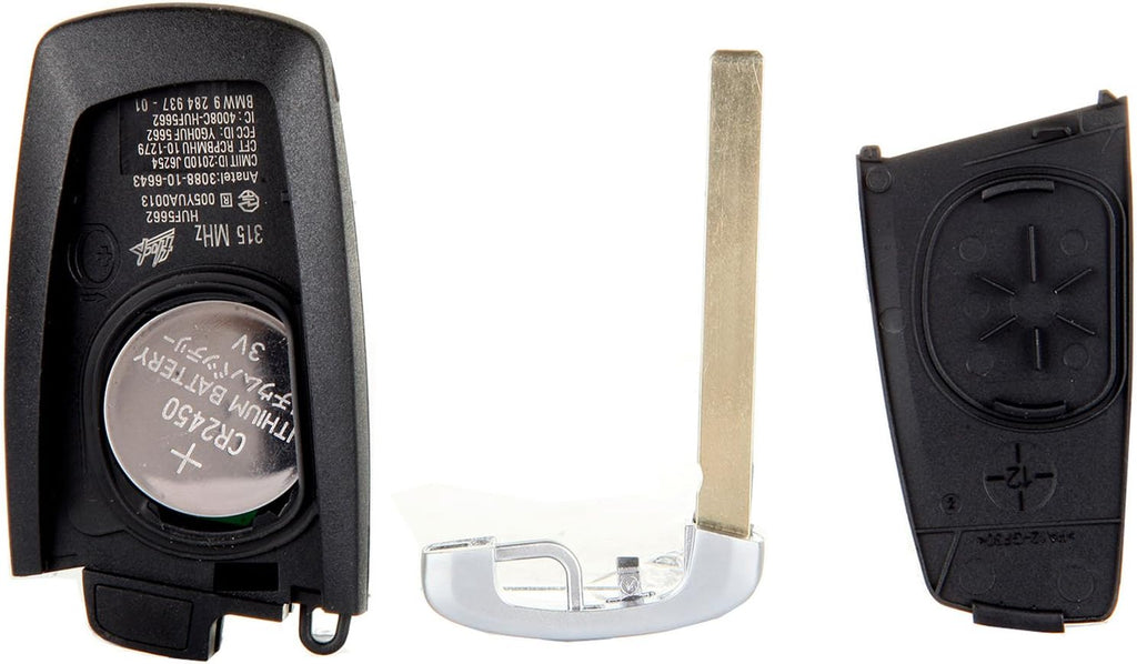 Keyless Entry Remote Car Key Fob 2 X 4 Buttons Z367940