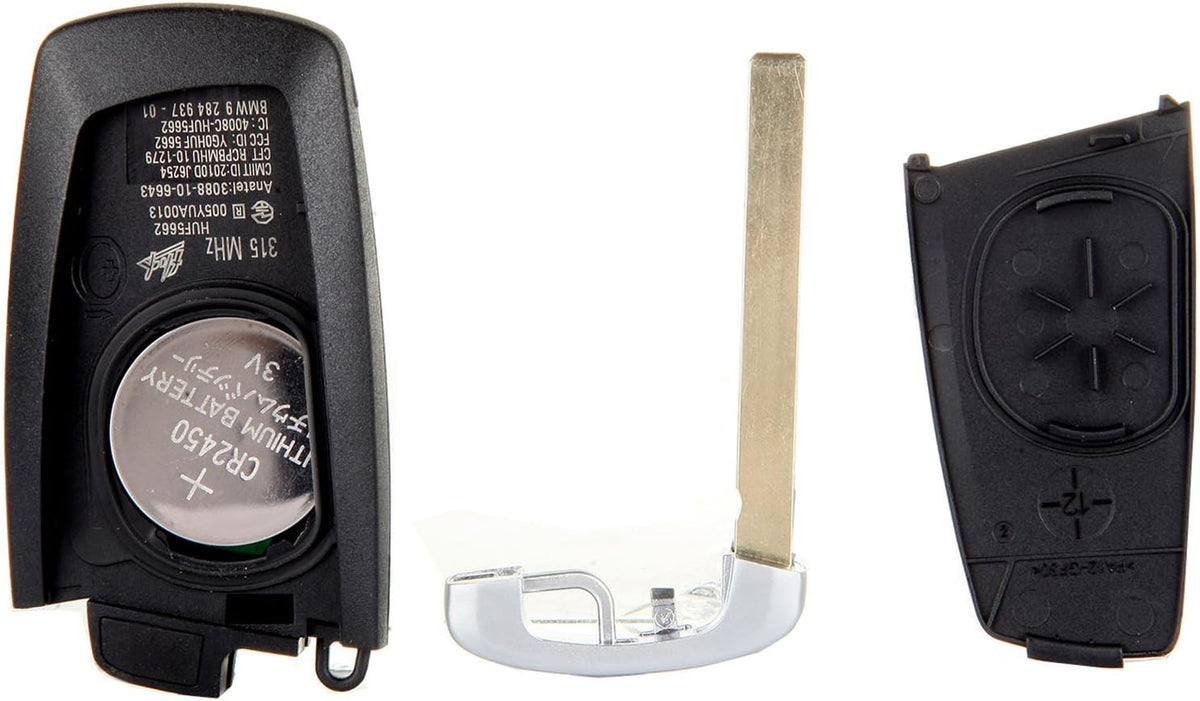 Keyless Entry Remote Car Key Fob 2 X 4 Buttons Z367940