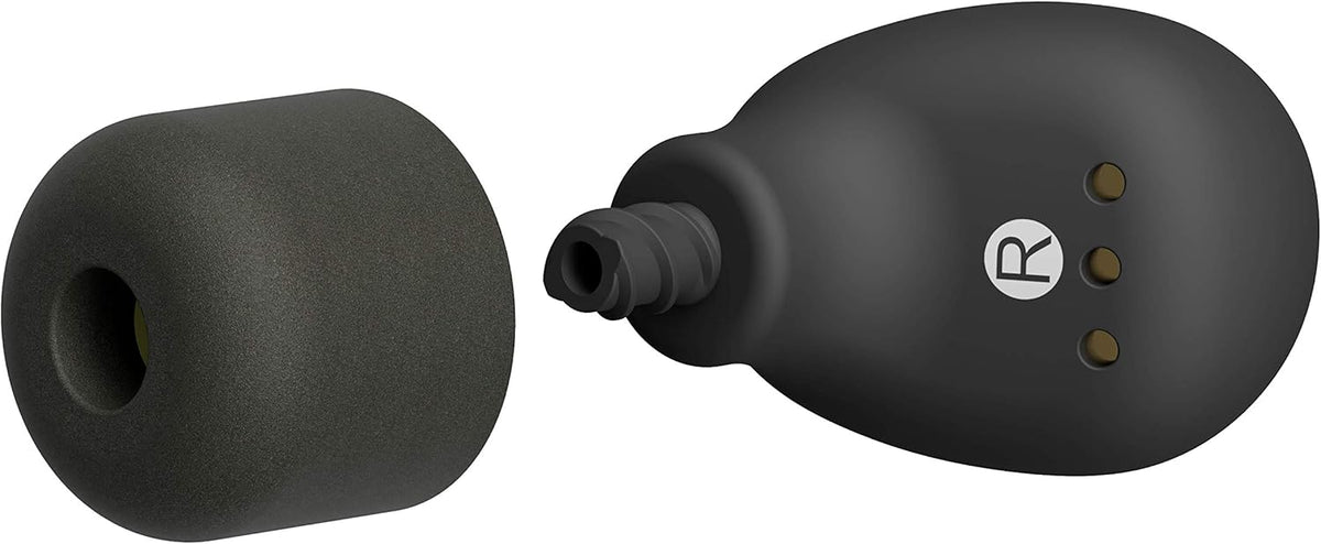 True Wireless Earplug Earbuds 22 dB Noise Reduction Bluetooth Hearing Protector Matte Black G298420