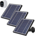 3 Pack Solar Panels with Power Cord and Adjustable Mount A367236