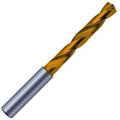 9.9mm Carbide 140° Point Tin Coated Coolant Fed Drill J53166