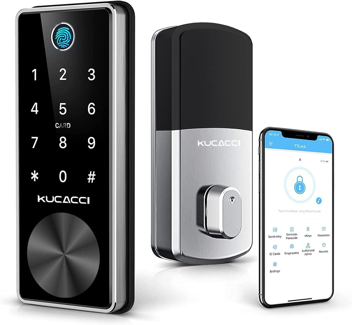 Smart Deadbolt Lock with Keypads S649799