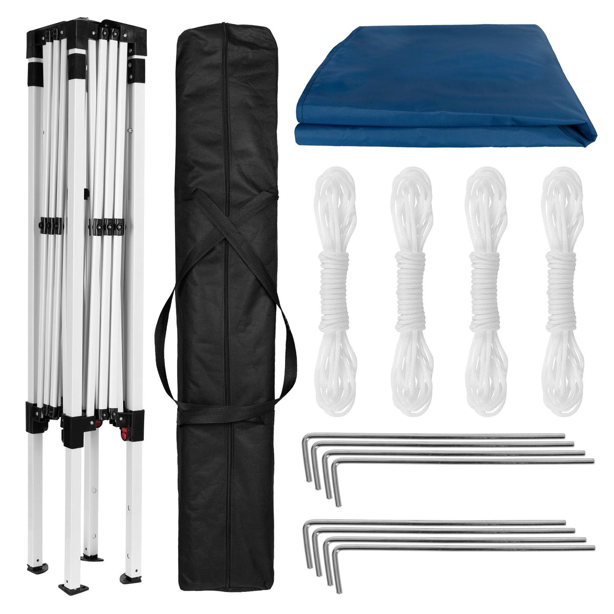 Blue Outdoor Pop Up Canopy Tent with Carry Bag L751