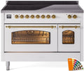 48 Induction Range with Electric Oven N404
