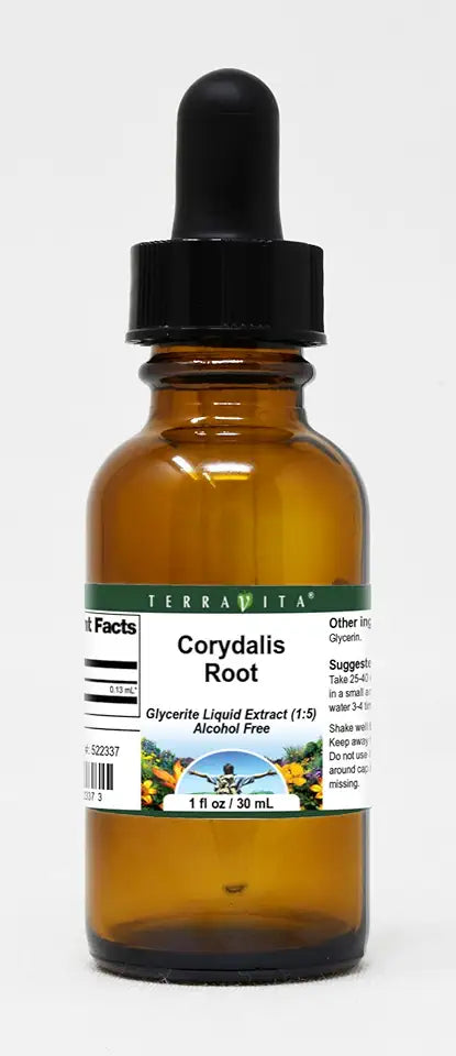 Corydalis Root Glycerite Liquid Extract 1 oz 3 Pack D15055