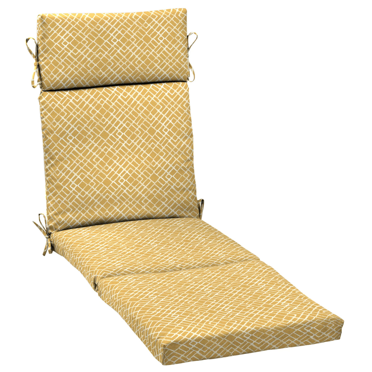 Navy Blue Stripe Chaise Lounge Cushion N117