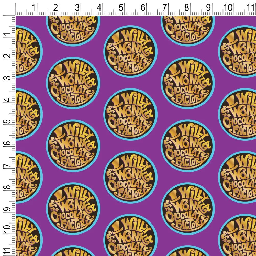 Chocolate Factory Logo Gift Wrap Wrapping Paper D6015
