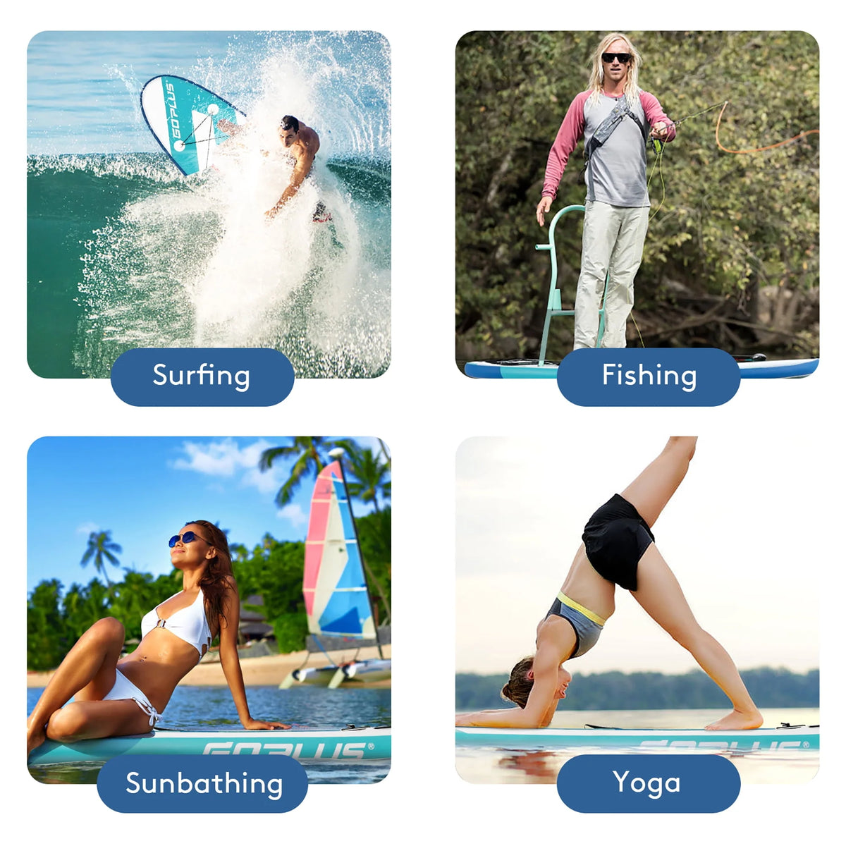 11ft Inflatable Stand Up Paddle Board M424699