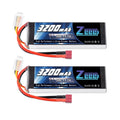 11.1V 50C 3200mAh 3S Lipo Battery 2 Pack Y188447