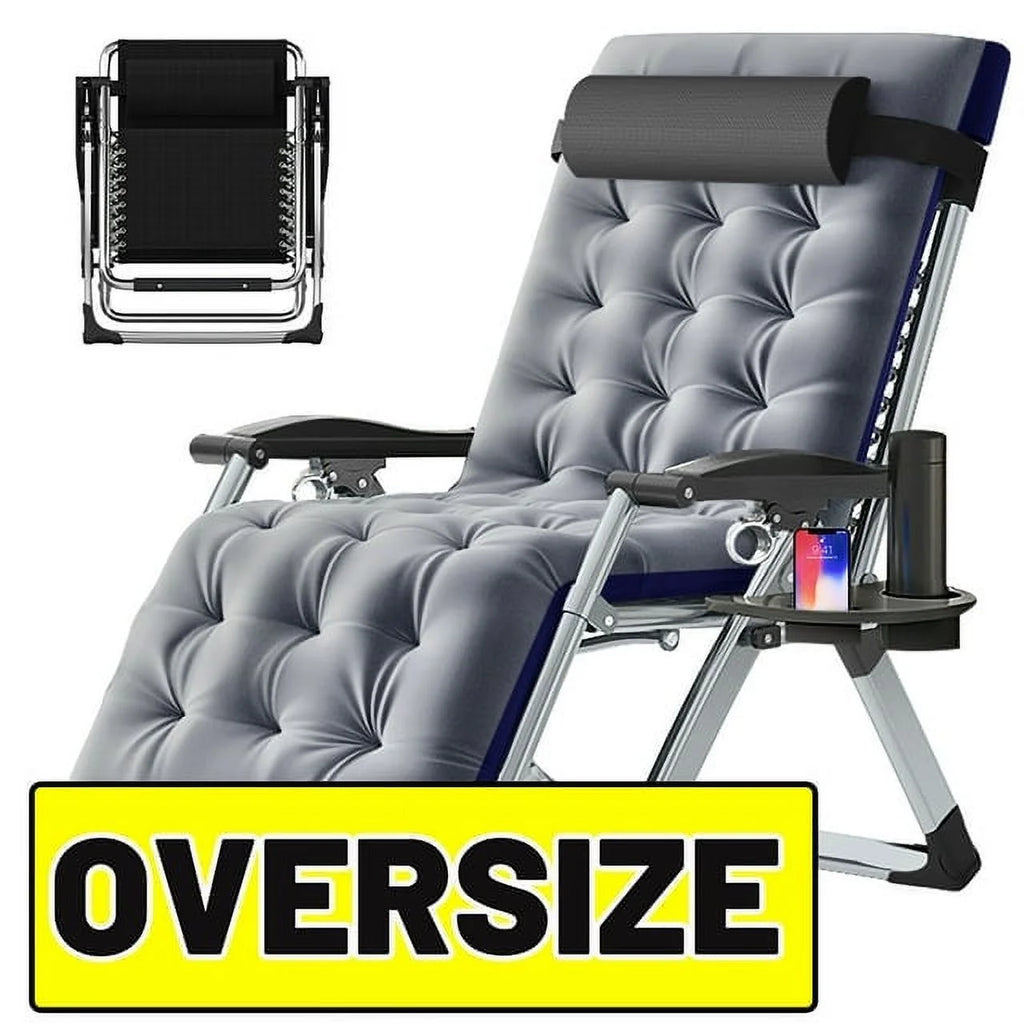 Oversized Zero Gravity Chairs Set of 2 K65125