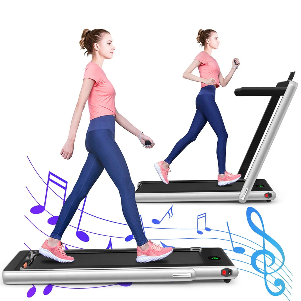 Folding Motorized Electric Treadmill H2514