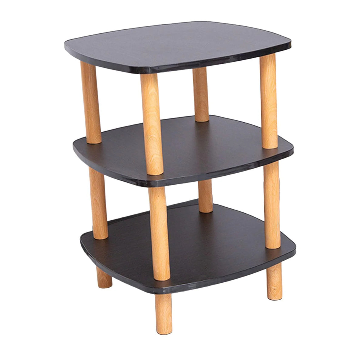 Black 3 Tier Side Table Q952019