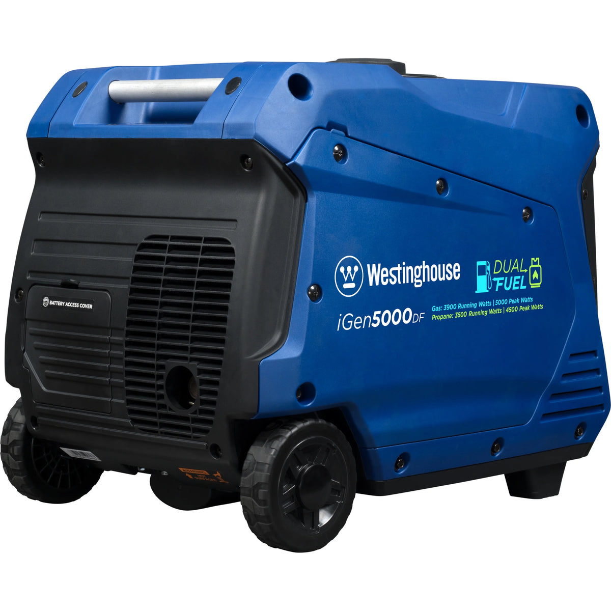 5000 Peak Watt Dual Fuel Portable Inverter Generator A218774