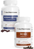Vitamin D2 Zinc and Reishi Chaga Mushroom Extracts I2142