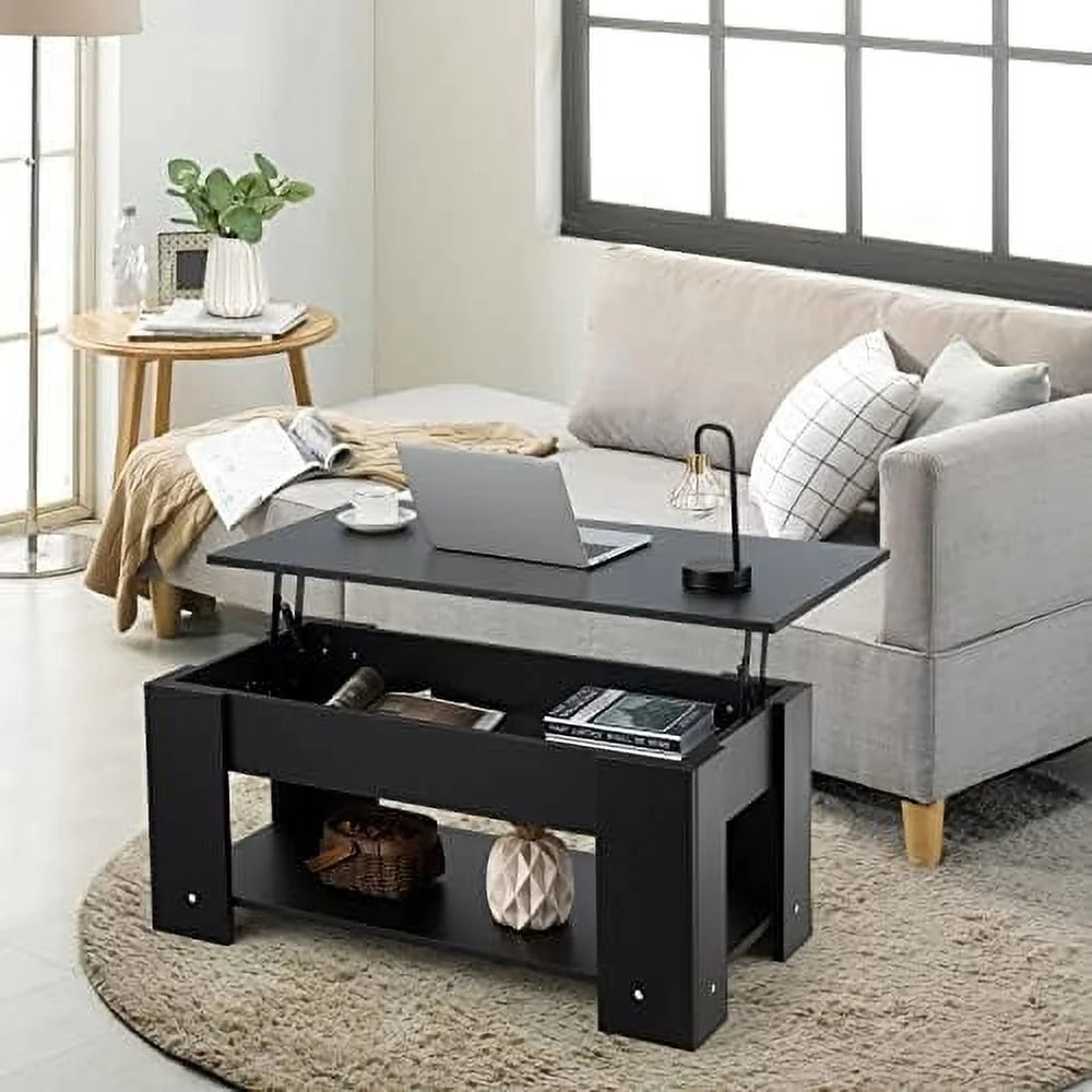 Lift Top Coffee Table with Hidden Compartment N42924