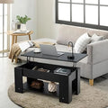 Lift Top Coffee Table with Hidden Compartment N42924