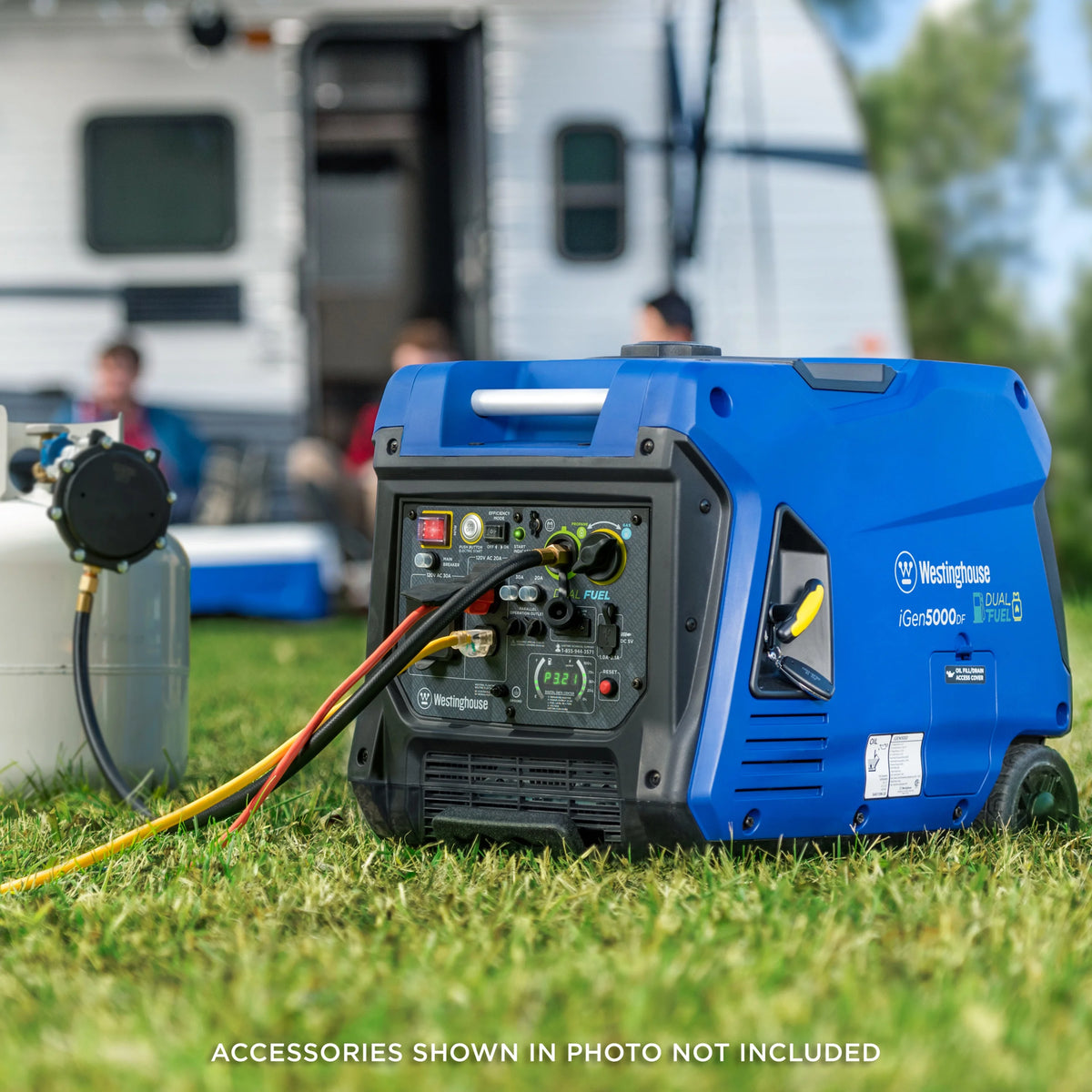5000 Peak Watt Dual Fuel Portable Inverter Generator A218774