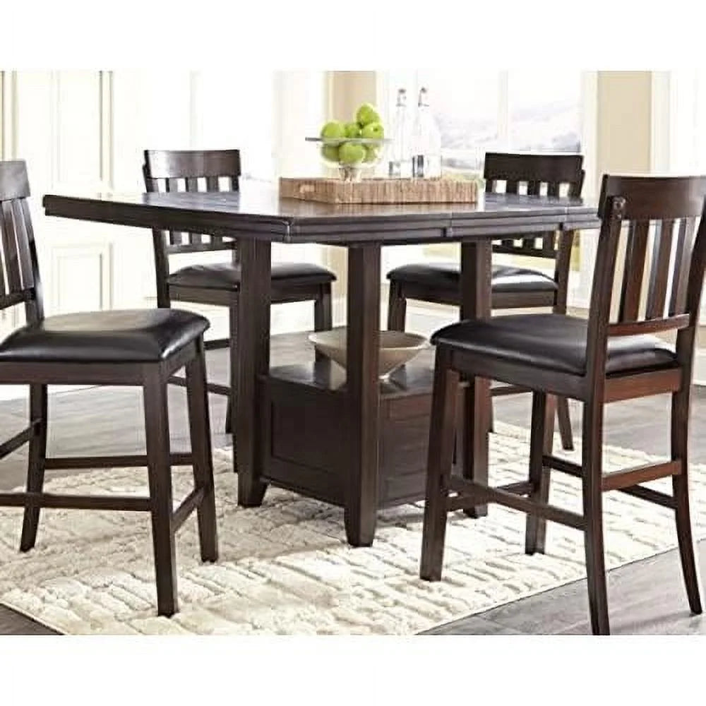 Dark Brown 36" Counter Height Dining Extension Table D23107
