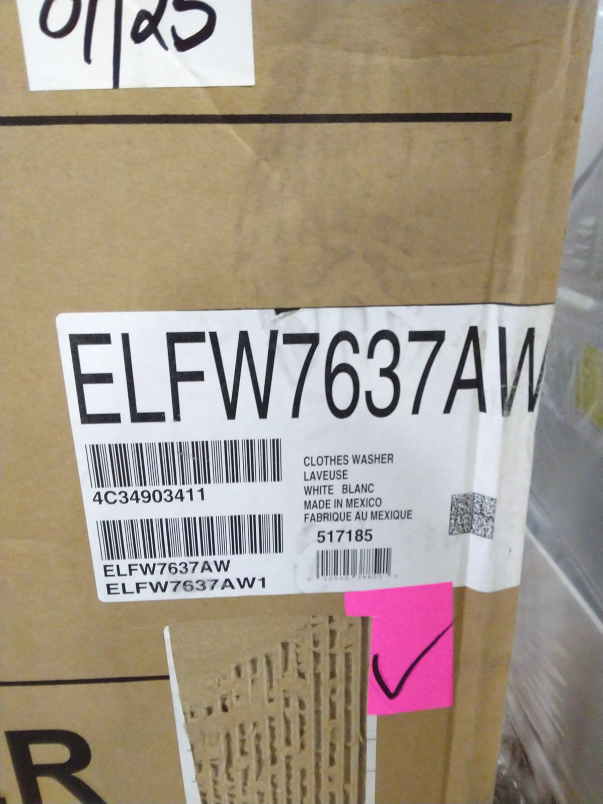 Electric Front Load Washer M366