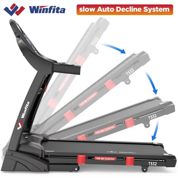 4.5 HP Folding Treadmill J503