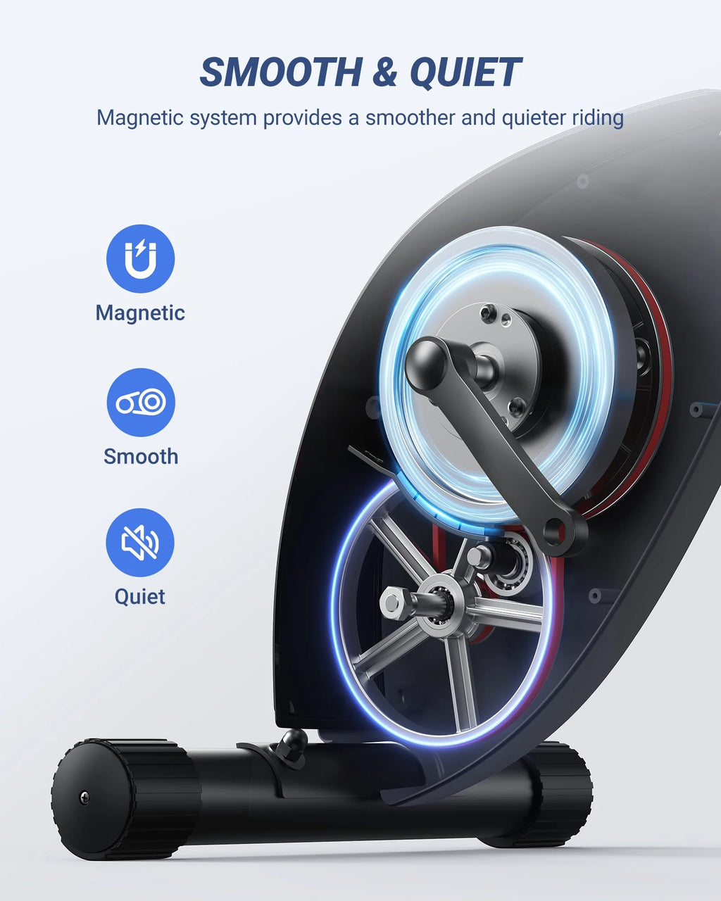 Stationary Exercise Bike Magnetic Bluetooth T137