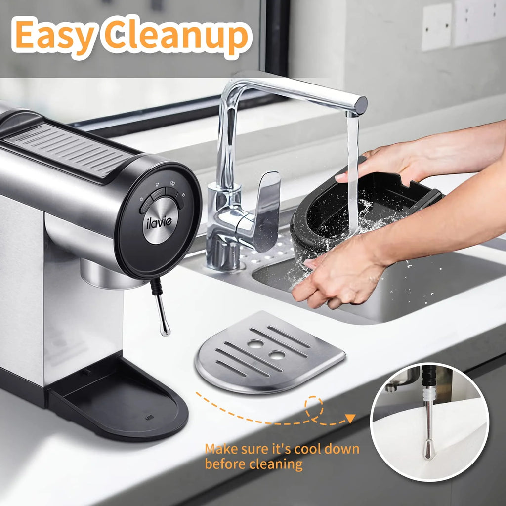 20 Bar Espresso Machine with Milk Frother A853
