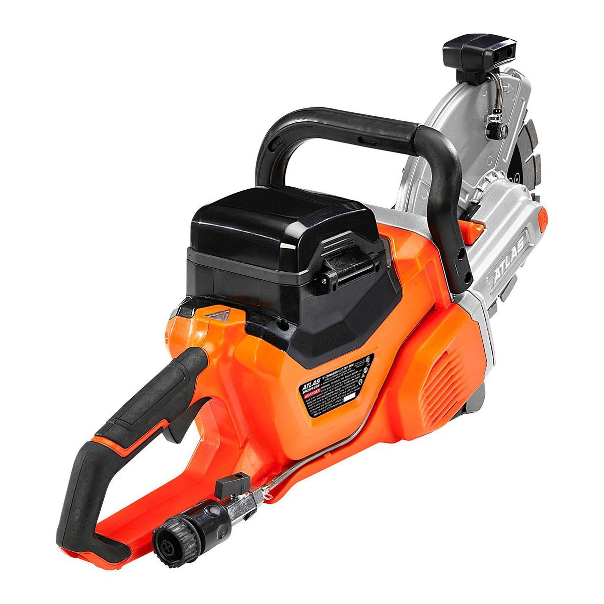 80V Brushless Cordless 9 in. Concrete Cut-Off Saw Kit with 4 Ah Battery and Rapid Charger X40724