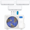 42,000 BTU 3 Zone Ductless Mini Split Air Conditioner and Heat Pump D53341