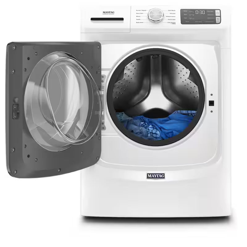 White 4.5 cu. ft. Stackable Front Load Washing Machine V427