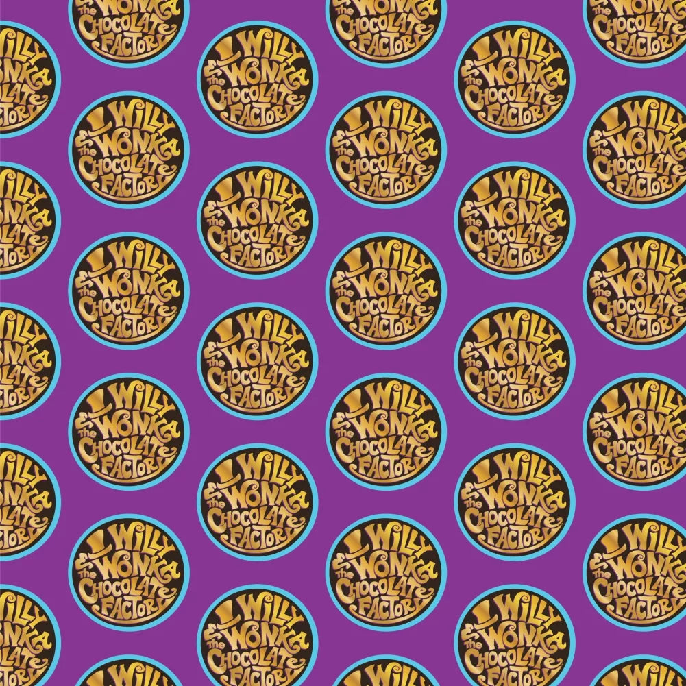 Chocolate Factory Logo Gift Wrap Wrapping Paper D6015