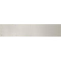 8 in. x 34 in. Satin Nickel-Aluminum Magnetic Mount Kick Plate Z674