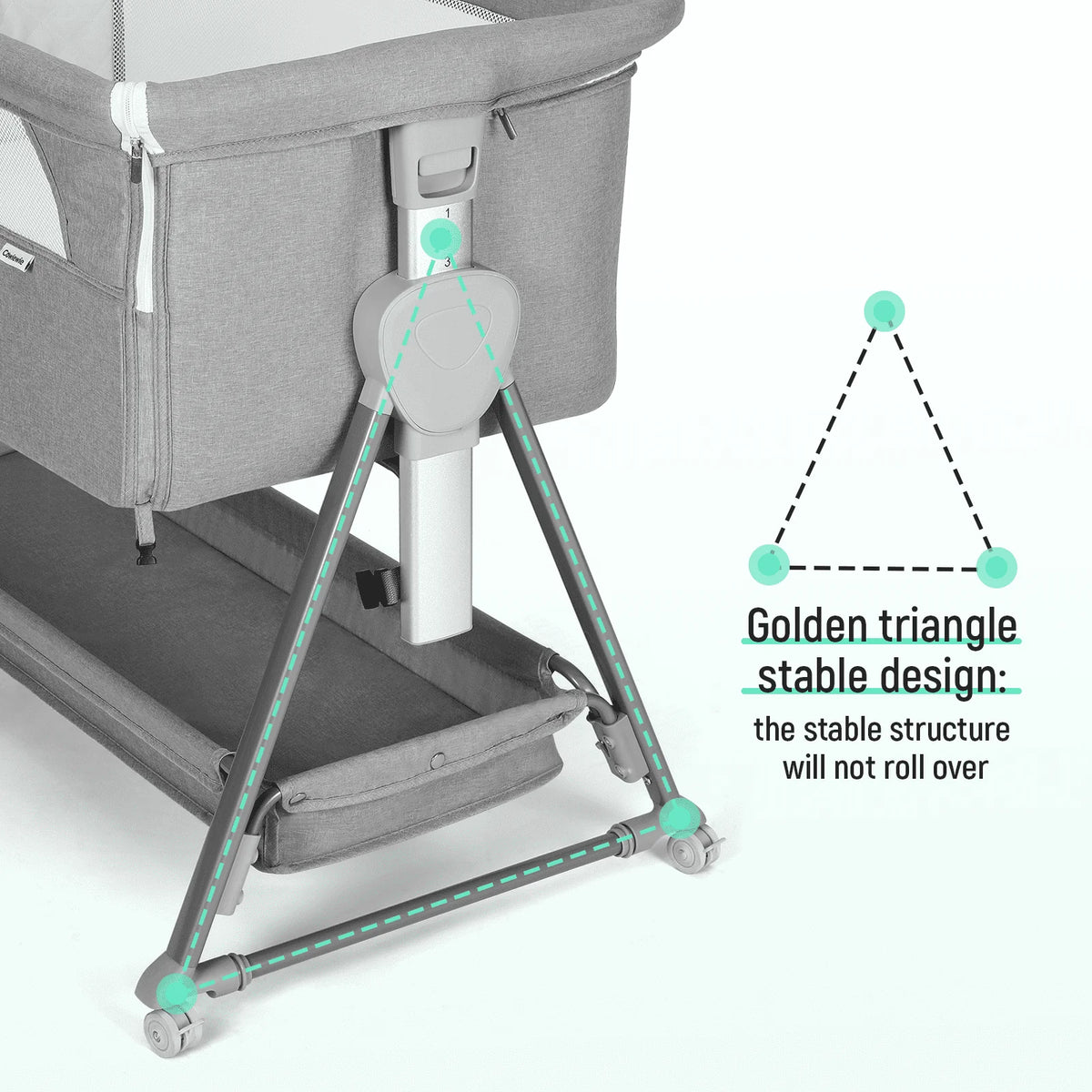 Bassinet with Storage Basket N121956