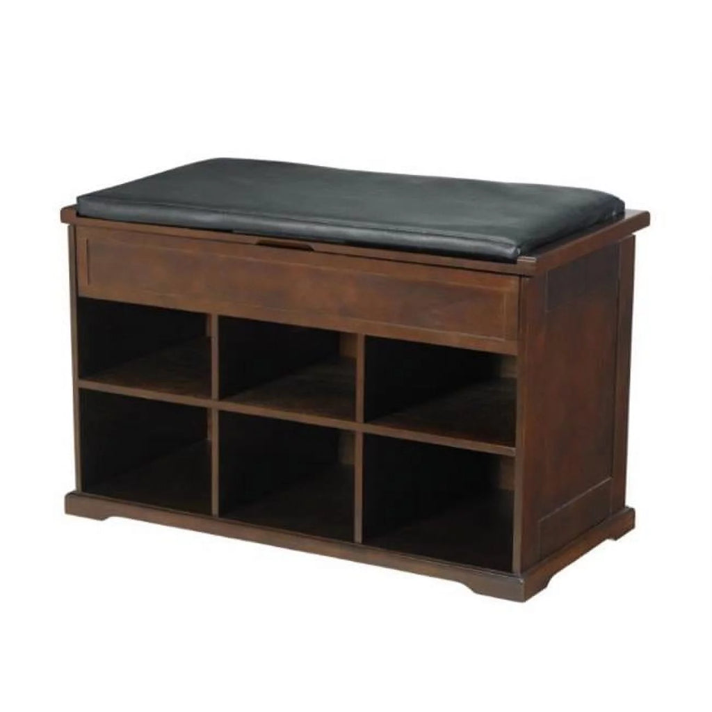 Wooden Shoe Bench E6045