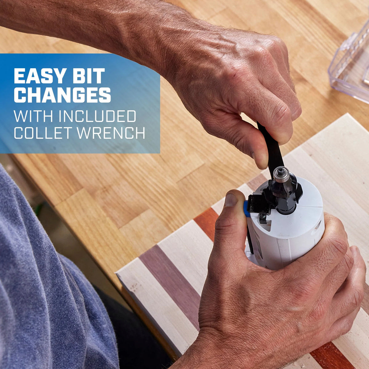 Cordless Trim Router H79922
